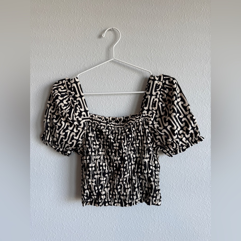 Tribal/African Print Crop Top